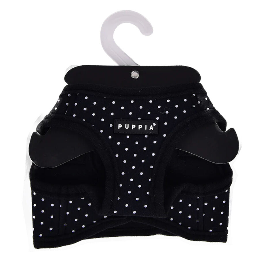 Puppia Dotty Chaleco Preto Peitoral para c&atilde;es, , large Imagem n&uacute;mero 2